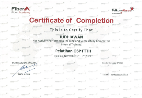 Certification 22